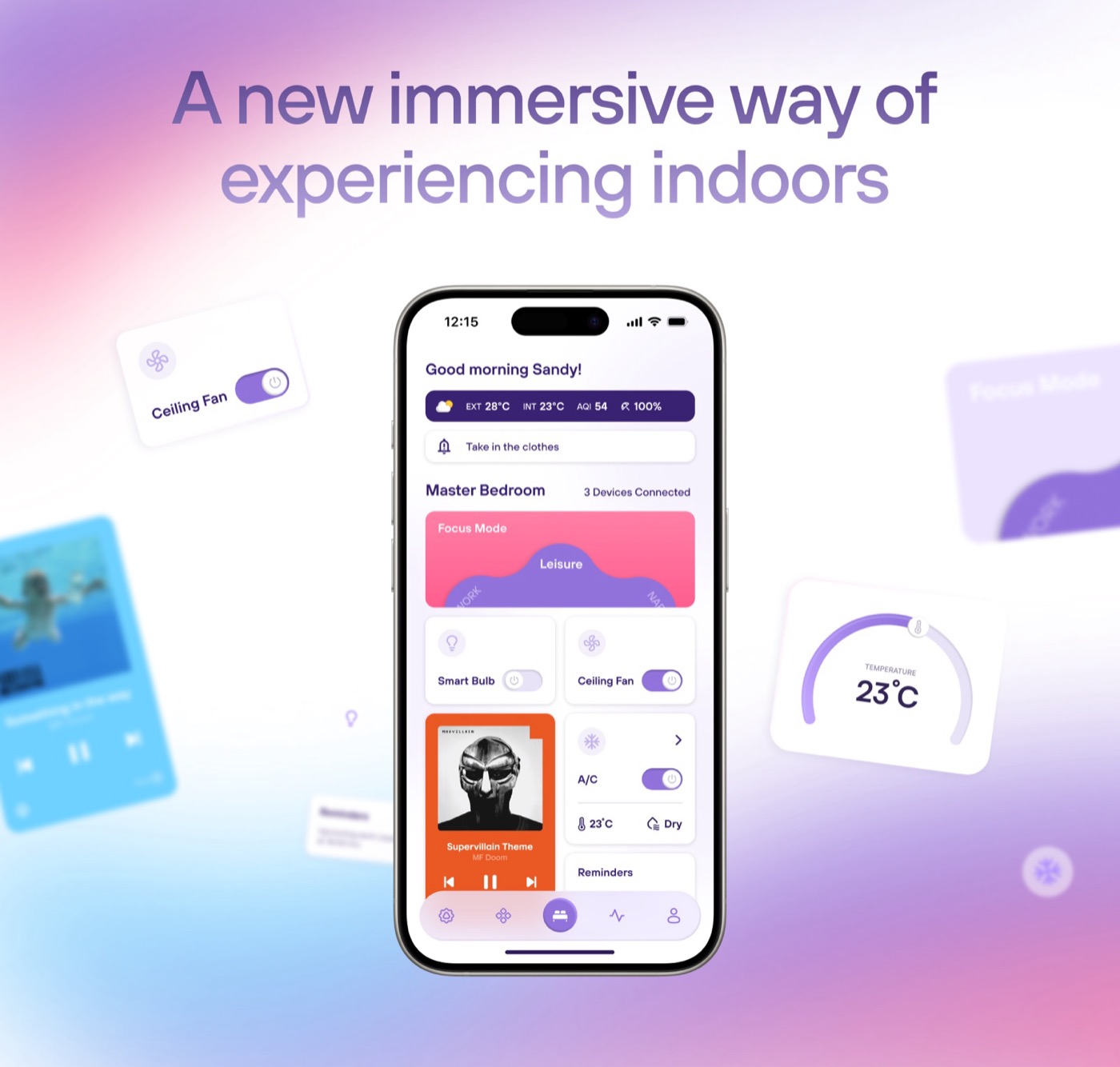 A new immersive way of experiencing indoors
