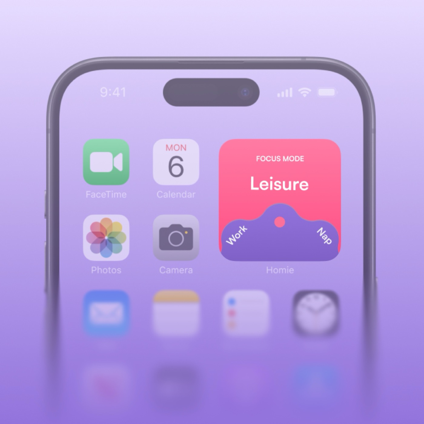 Focus Mode widget