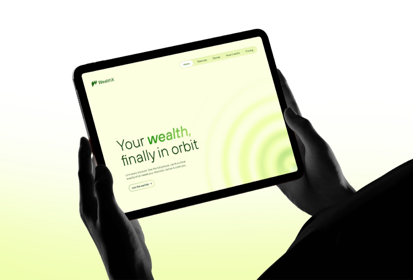 Your wealth, finally in orbit — WealthX landing